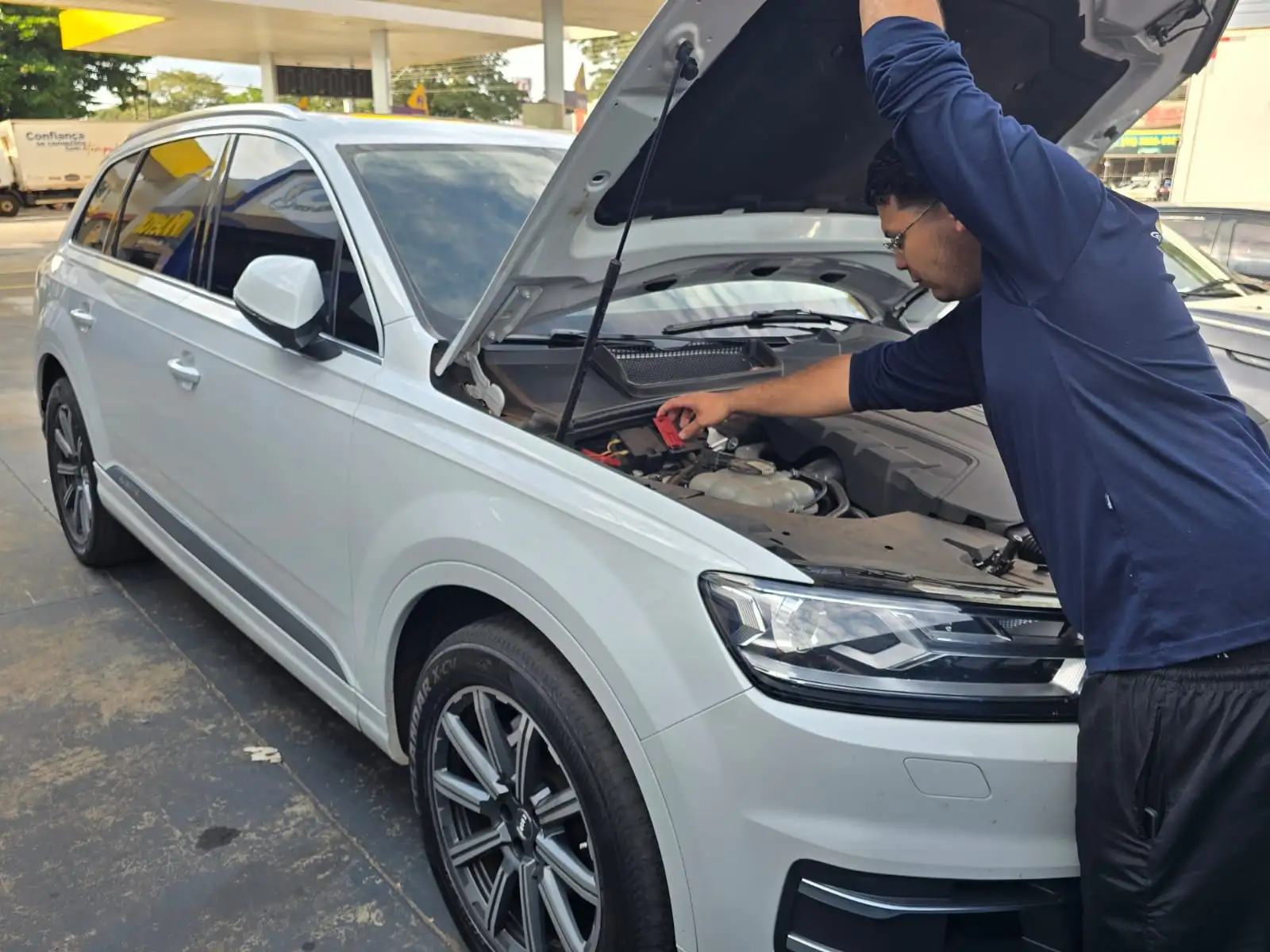 Instalação de bateria